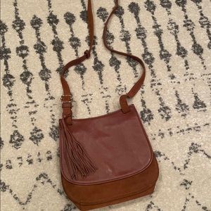 Margot leather crossbody purse